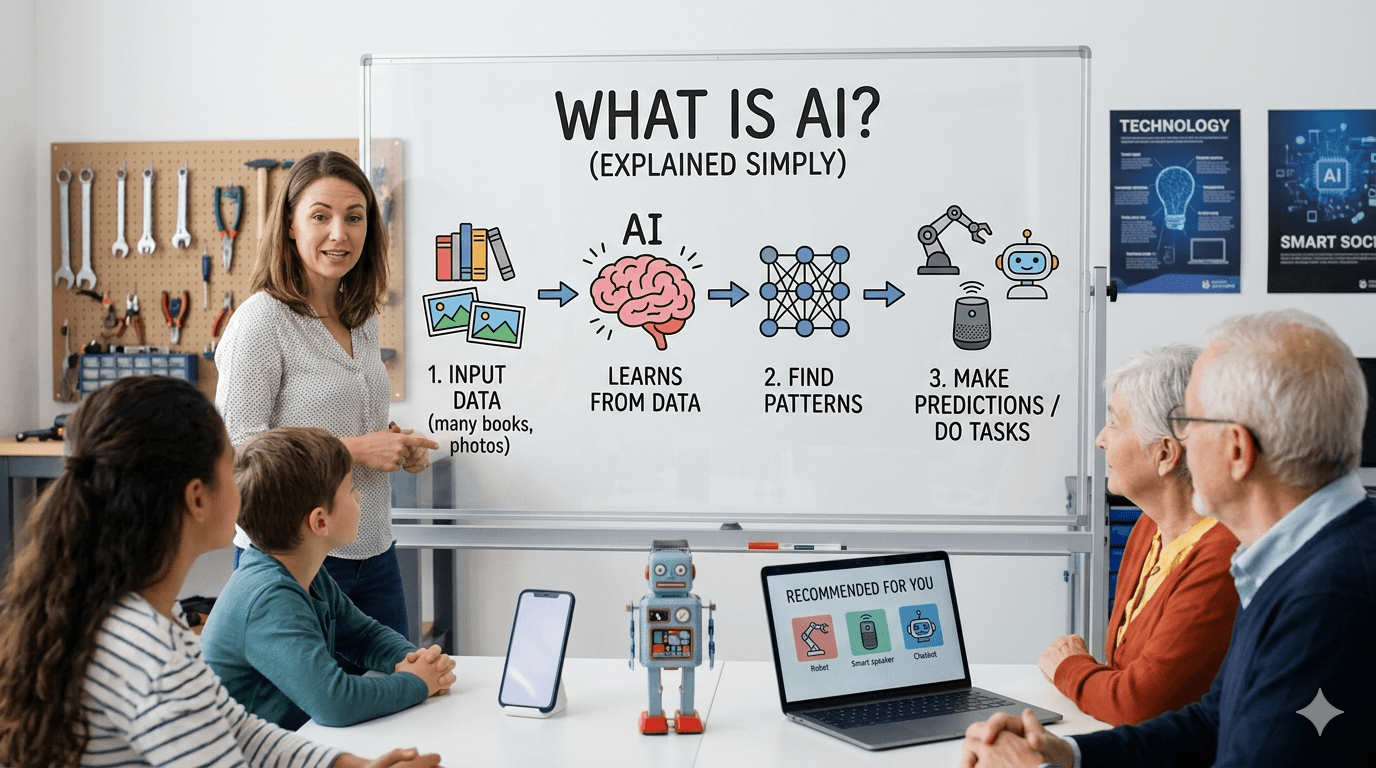 AI คืออะไร? อธิบายให้เข้าใจง่ายใน 5 นาที