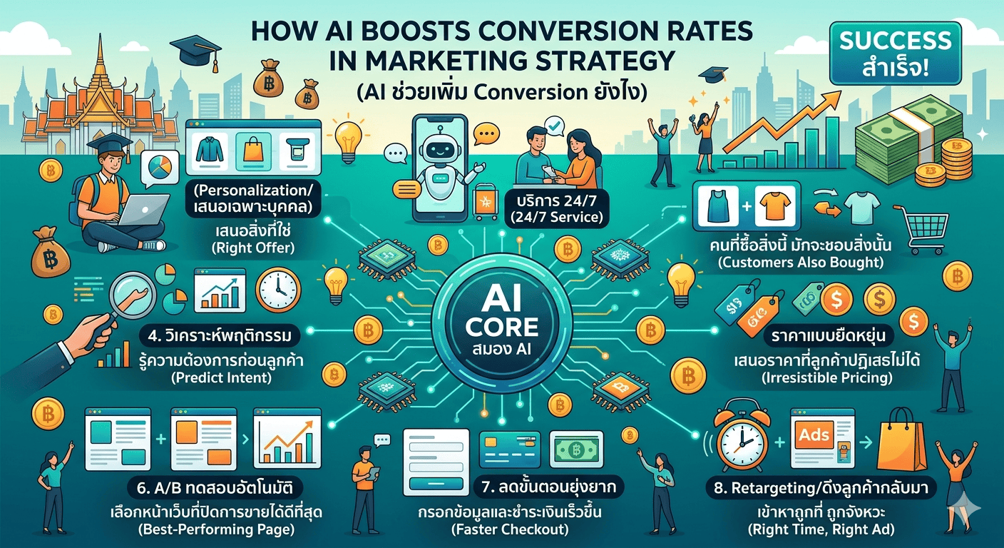 AI ช่วยเพิ่ม Conversion ยังไง