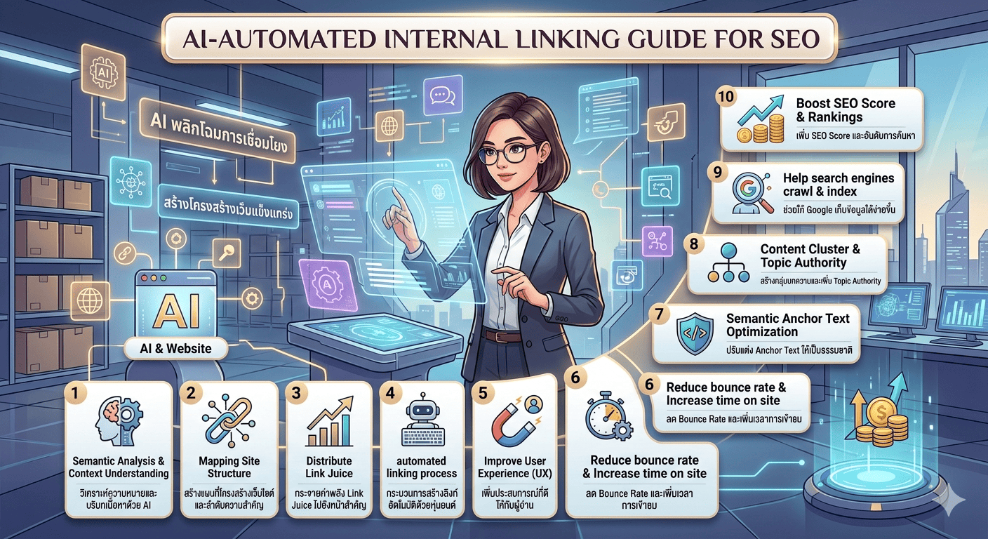 AI ทำ Internal Link อัตโนมัติ