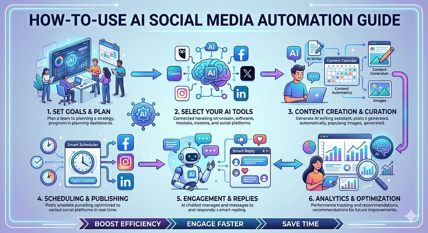 AI ทำ Social Media Automation