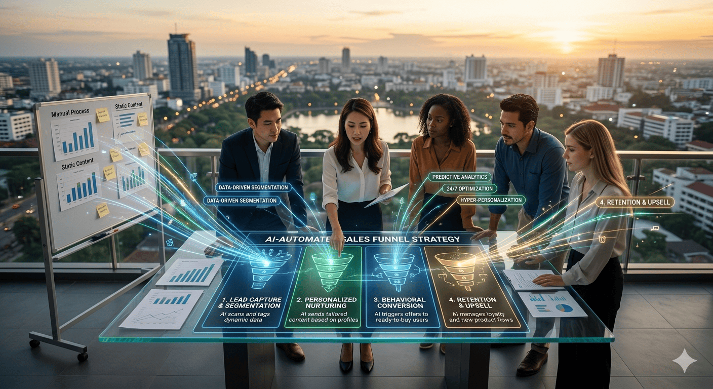 AI สร้าง Funnel อัตโนมัติ