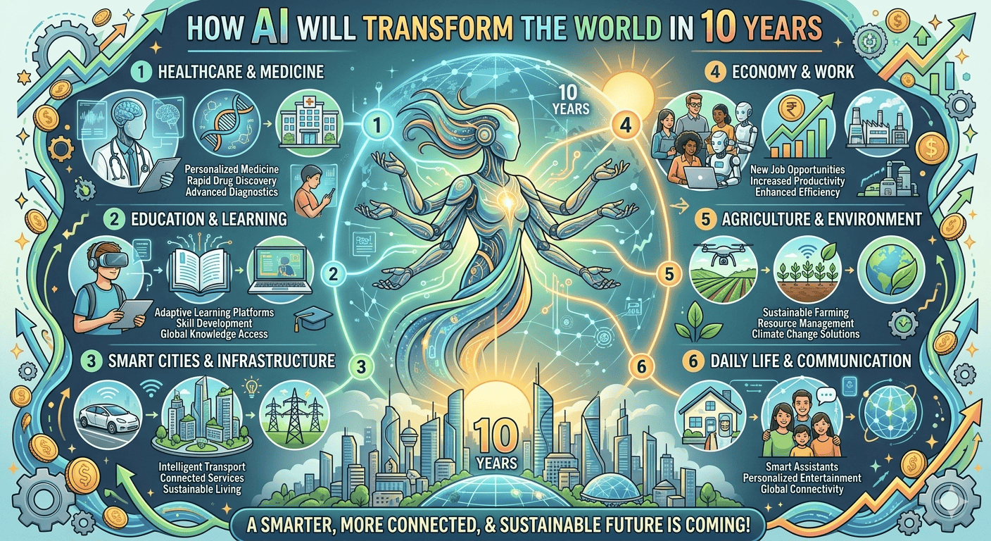 AI เปลี่ยนโลกยังไงใน 10 ปี
