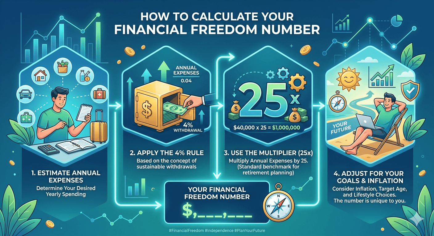 สูตรคำนวณ Freedom Number ของตัวเอง