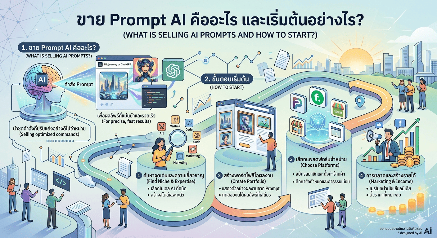 ขาย Prompt AI คืออะไร