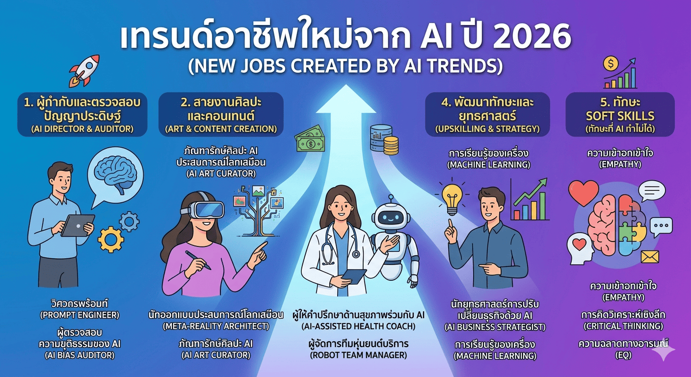 อาชีพใหม่จาก AI