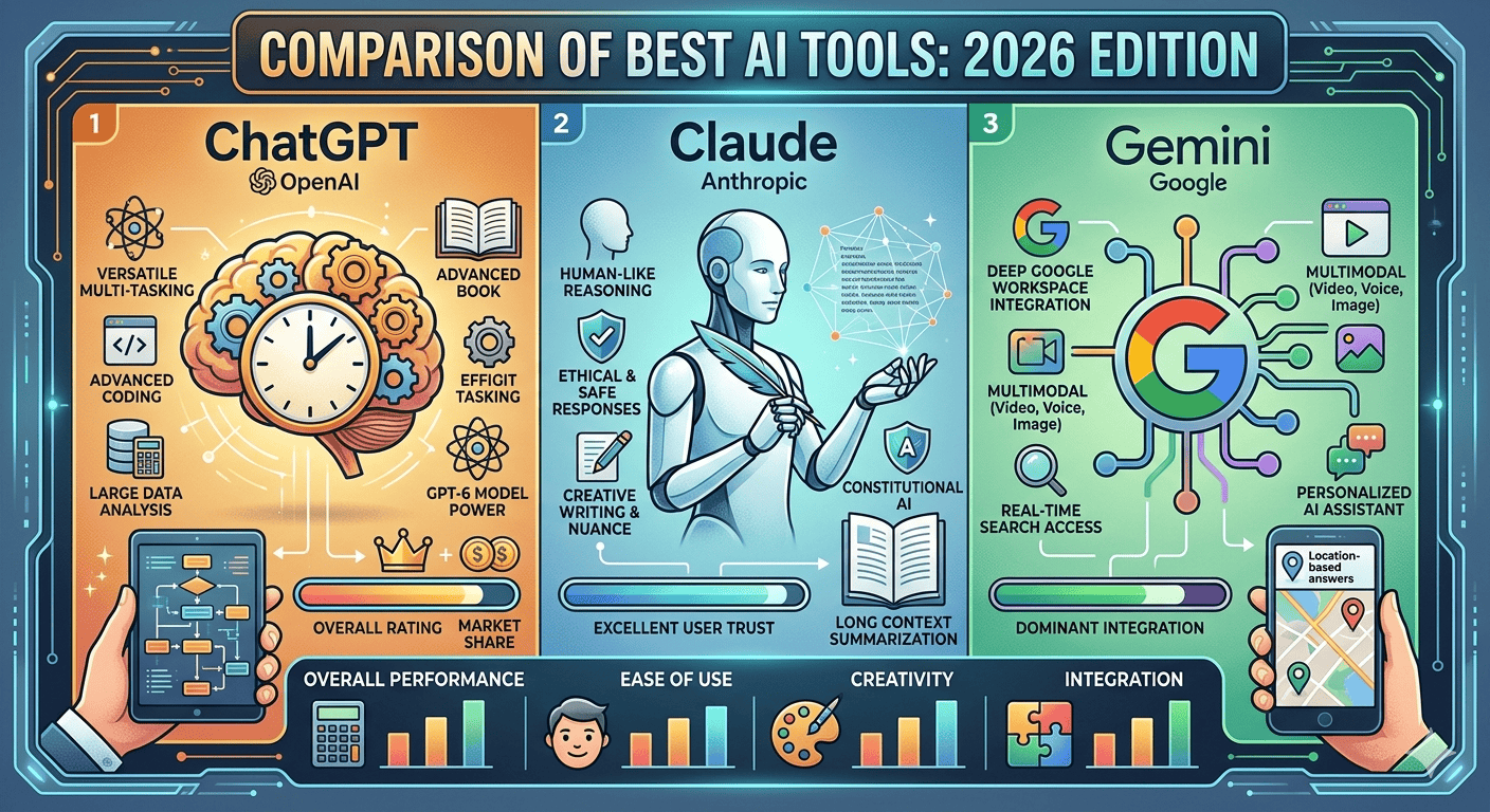 เปรียบเทียบ AI Tools แต่ละตัว