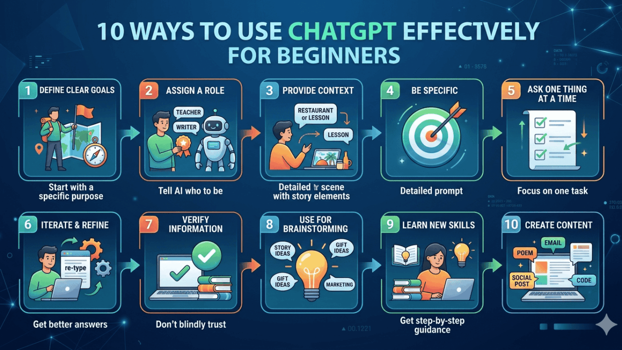 10 วิธีเริ่มใช้ ChatGPT ให้ได้ผลจริง
