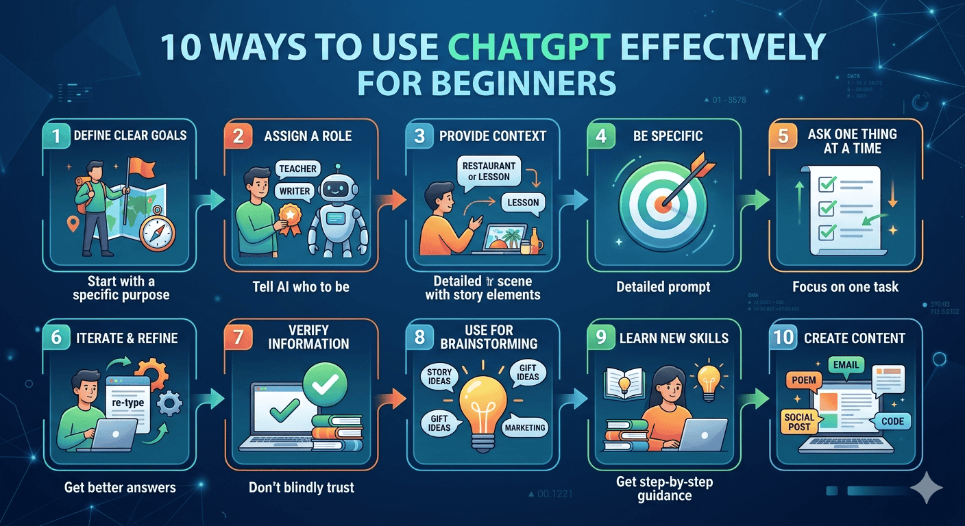 10 วิธีเริ่มใช้ ChatGPT ให้ได้ผลจริง