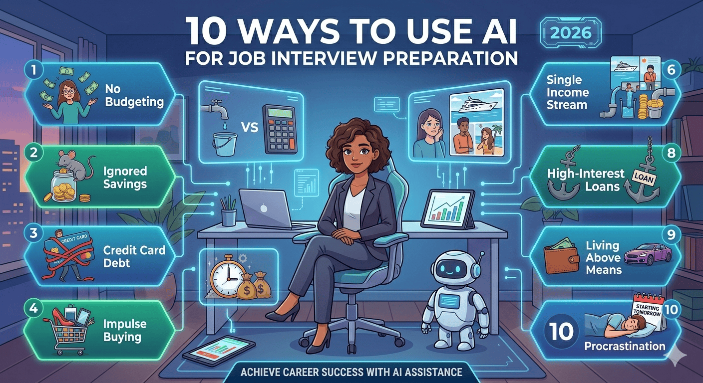 10 วิธีใช้ AI เตรียมสัมภาษณ์งาน