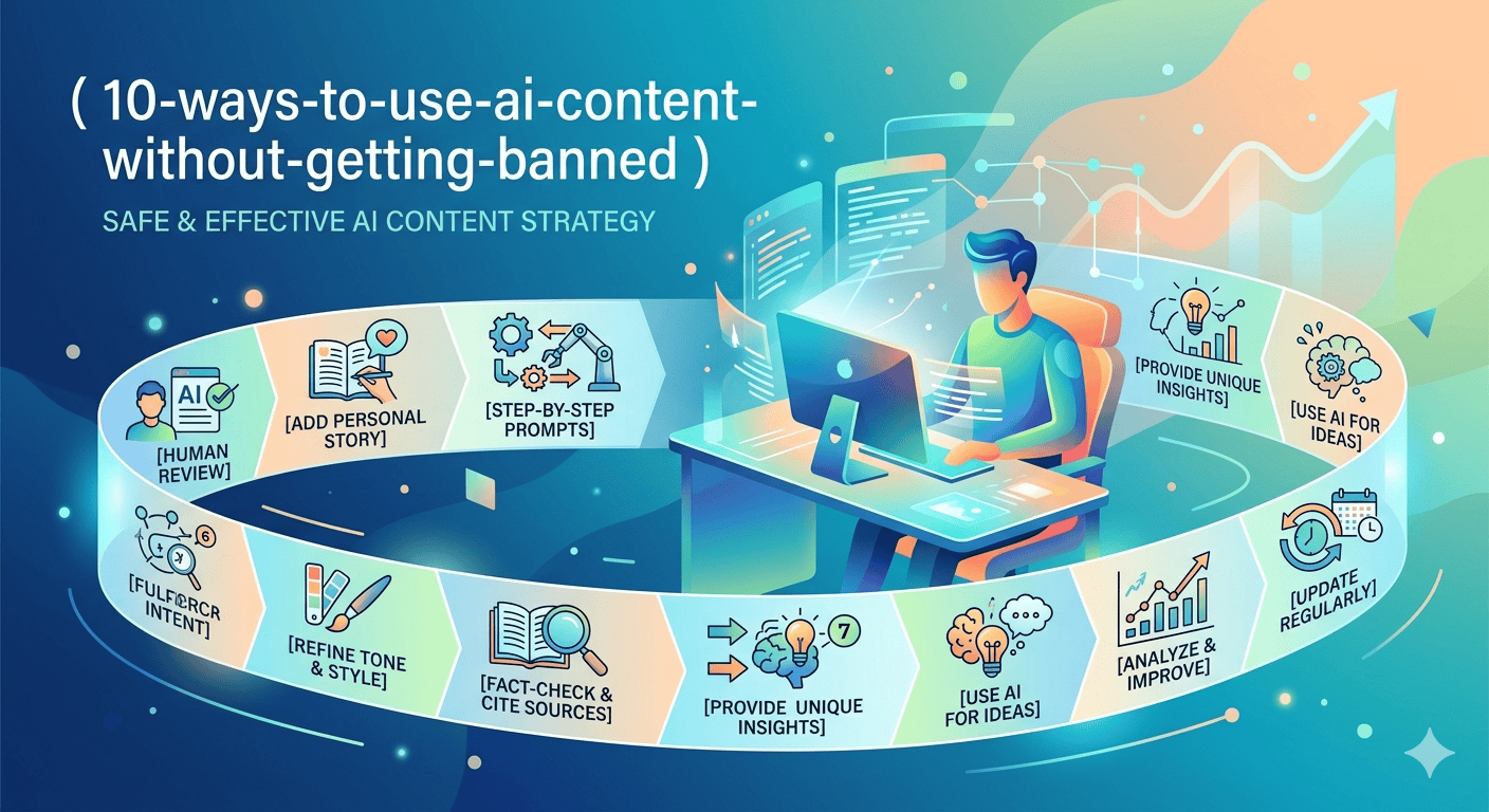 10 วิธีใช้ AI ไม่ให้โดนแบน