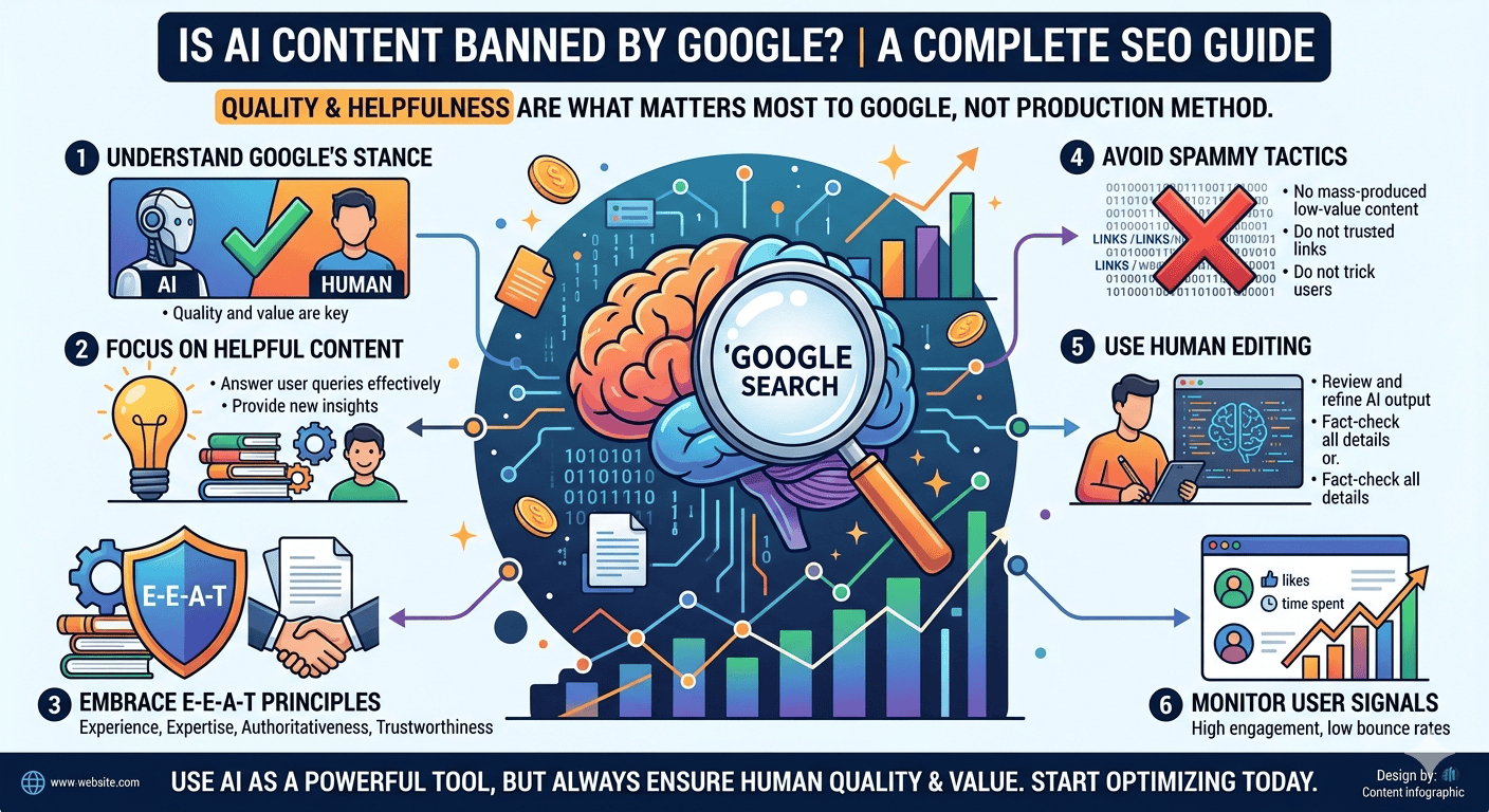 AI Content โดน Google แบนไหม