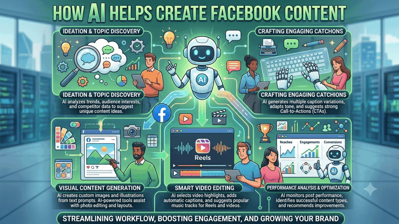 AI ช่วยทำ Facebook Content