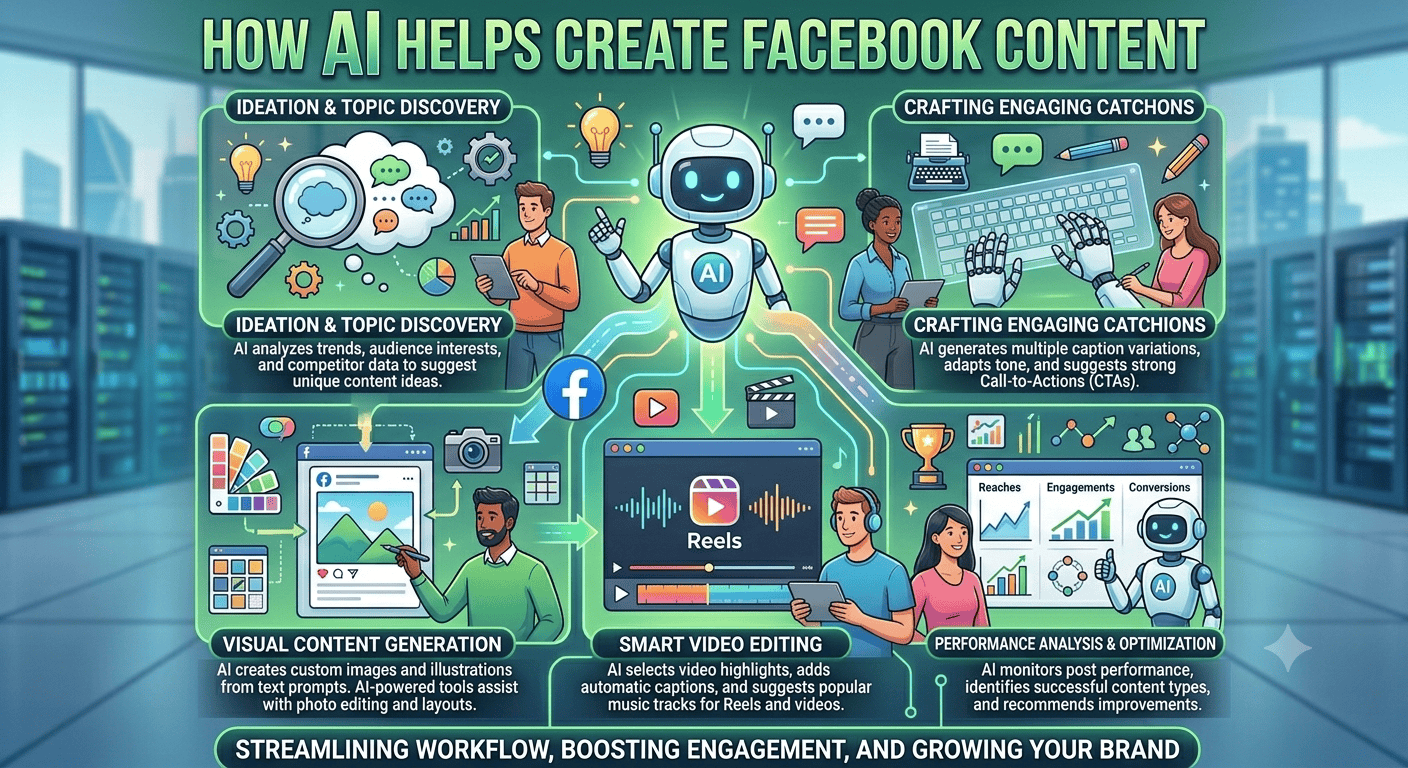 AI ช่วยทำ Facebook Content