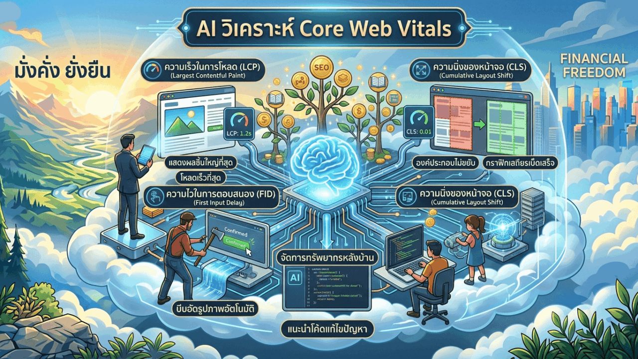 AI วิเคราะห์ Core Web Vitals