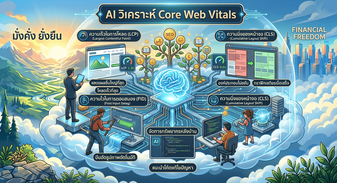 AI วิเคราะห์ Core Web Vitals