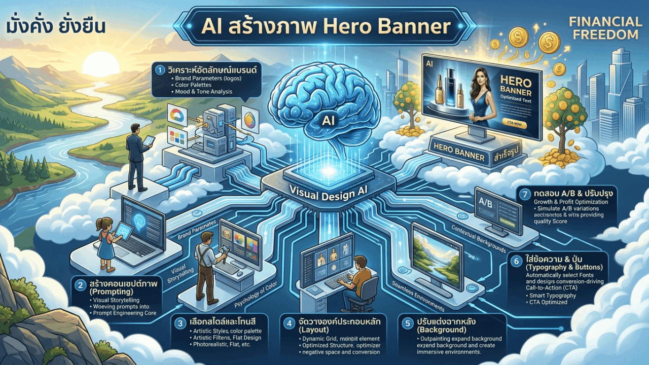 AI สร้างภาพ Hero Banner