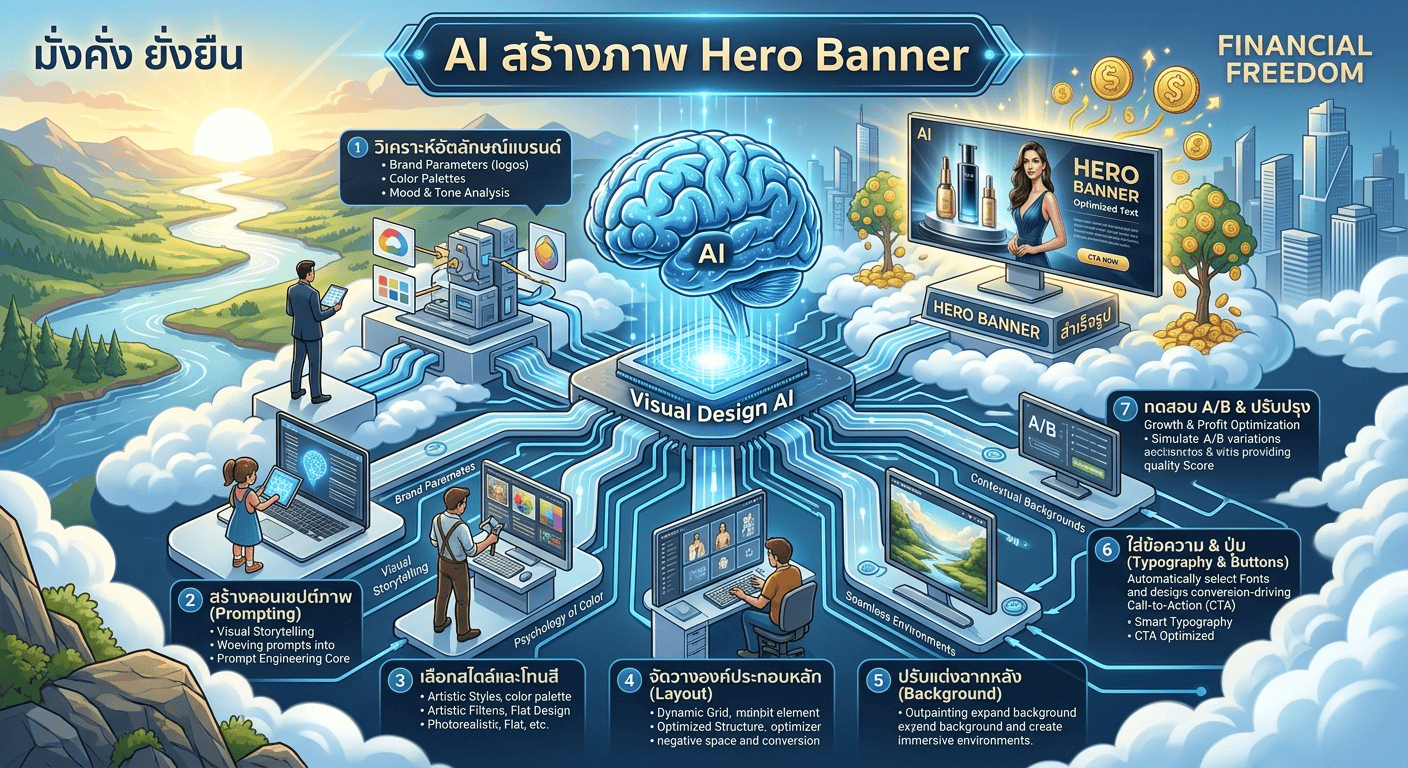 AI สร้างภาพ Hero Banner